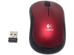 Logitech M185 910-003635 Red 3 Buttons 1 x Wheel USB RF Wireless Optical Mouse Logitech M185 910-003635 Red 3 Buttons 1 x Wheel USB RF Wireless Optical Mouse