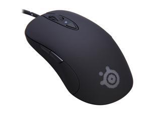 SteelSeries Sensei RAW 62155 Rubberized Black 8 Buttons 1 x Wheel USB Wired Laser Gaming Mouse SteelSeries Sensei RAW 62155 Rubberized Black 8 Buttons 1 x Wheel USB Wired Laser Gaming Mouse