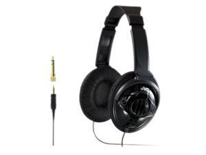 JVC Black HA-X580 3.5mm/ 6.3mm Connector Circumaural Monitor Headphone JVC Black HA-X580 3.5mm/ 6.3mm Connector Circumaural Monitor Headphone