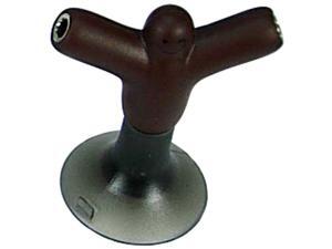 TekNmotion Headphone Audio Splitter and Device Stand for Smartphones and Tablets - Brown TekNmotion Headphone Audio Splitter and Device Stand for Smartphones and Tablets - Brown