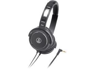 Audio-Technica ATH-WS55 Solid Bass Over-Ear Headphones - Black Audio-Technica ATH-WS55 Solid Bass Over-Ear Headphones - Black