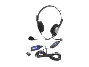 Andrea NC-185 VM USB USB Connector Circumaural Headset Andrea NC-185 VM USB USB Connector Circumaural Headset