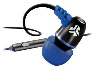 JLAB Black / Electric Blue METAL-BLKBLU-BOX JBuds Metal Earbuds with Universal Mic JLAB Black / Electric Blue METAL-BLKBLU-BOX JBuds Metal Earbuds with Universal Mic