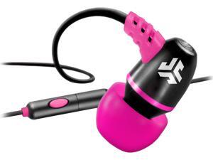 JLAB Black/Pink METAL-BLKPNK-BOX JBuds Metal Earbuds with Universal Mic JLAB Black/Pink METAL-BLKPNK-BOX JBuds Metal Earbuds with Universal Mic