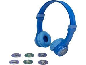 JLab JBuddies Kids Volume Limiting Headphones - Blue - JK-BLUE-RTL JLab JBuddies Kids Volume Limiting Headphones - Blue - JK-BLUE-RTL