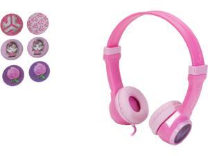 JLab JBuddies Kids Volume Limiting Headphones - Pink - JK-PINK-RTL JLab JBuddies Kids Volume Limiting Headphones - Pink - JK-PINK-RTL