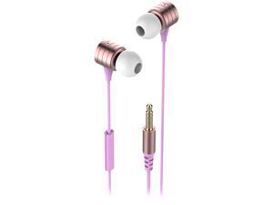 KWORLD S15 Mobile Gaming Earphones with Inline Microphone Rose Gold KWORLD S15 Mobile Gaming Earphones with Inline Microphone Rose Gold