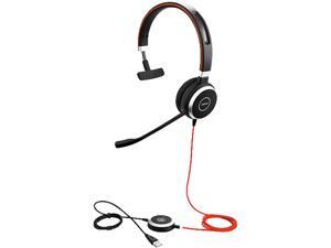 Jabra EVOLVE 40 MS Mono Black 3.5mm Wired Headset 6393-823-109 Jabra EVOLVE 40 MS Mono Black 3.5mm Wired Headset 6393-823-109