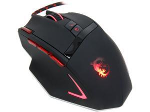 MSI DS200 S12-0401170-EB5 Black & Red 9 Buttons 1 x Wheel USB Wired Mouse MSI DS200 S12-0401170-EB5 Black & Red 9 Buttons 1 x Wheel USB Wired Mouse