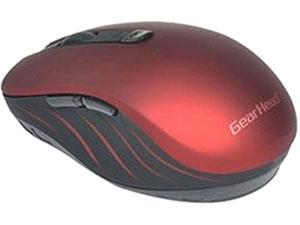 Gear Head BT9750RED Bluetooth Optical Smart Mouse - Red Gear Head BT9750RED Bluetooth Optical Smart Mouse - Red