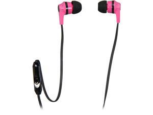 Skullcandy Pink/Black S2IKDY-133 3.5mm Connector Ink'd 2.0 Earbud Headphones with Mic, Pink/ Black Skullcandy Pink/Black S2IKDY-133 3.5mm Connector Ink'd 2.0 Earbud Headphones with Mic, Pink/ Black