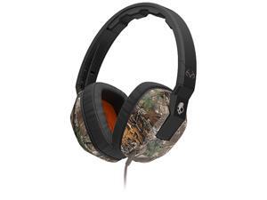 Skullcandy Realtree Dark Tan SGSCFY-325 Crusher Headphones with Built-in Amplifier and Mic Skullcandy Realtree Dark Tan SGSCFY-325 Crusher Headphones with Built-in Amplifier and Mic