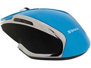Verbatim 99016 Blue 6 Buttons 1 x Wheel RF Wireless Mouse Verbatim 99016 Blue 6 Buttons 1 x Wheel RF Wireless Mouse