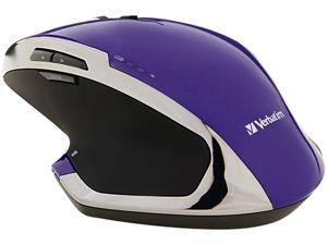 Verbatim 99020 Purple 8 Buttons 1 x Wheel RF Wireless Mouse Verbatim 99020 Purple 8 Buttons 1 x Wheel RF Wireless Mouse