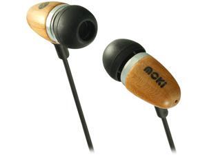 Moki Brown ACCHCR 3.5mm Connector Retro Earphones Brown Moki Brown ACCHCR 3.5mm Connector Retro Earphones Brown