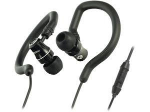 Moki Black ACCHPMPMS Pro Sports Earphone with Inline Mic Black Moki Black ACCHPMPMS Pro Sports Earphone with Inline Mic Black