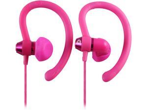 Moki Pink ACCHPS90P 90-degree Sports Earphones - Pink Moki Pink ACCHPS90P 90-degree Sports Earphones - Pink