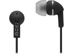 Moki Black ACC HPDOTK 3.5mm Connector Dots Noise Isolation Earbuds Moki Black ACC HPDOTK 3.5mm Connector Dots Noise Isolation Earbuds
