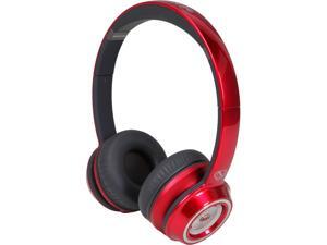 Monster NCredible NTune Candy Red On-Ear Headphones w/ ControlTalk Universal - 128506 Monster NCredible NTune Candy Red On-Ear Headphones w/ ControlTalk Universal - 128506