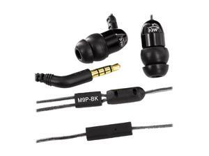 MEElectronics Black 3.5mm Headset w/Attached Hi-Fi Sound-Isolating In-Ear Headphones with Microphone for Apple Devices and Cell Phones (M9P-BK) MEElectronics Black 3.5mm Headset w/Attached Hi-Fi Sound-Isolating In-Ear Headphones with Microphone for Apple Devices and Cell Phones (M9P-BK)