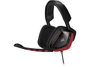 Corsair Gaming VOID Surround Hybrid Stereo Gaming Headset with Dolby 7.1 USB Adapter - Red Corsair Gaming VOID Surround Hybrid Stereo Gaming Headset with Dolby 7.1 USB Adapter - Red