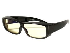 HornetTek Archgon Black Anti Blue-Light Glasses Black Frame with Amber Lens HornetTek Archgon Black Anti Blue-Light Glasses Black Frame with Amber Lens