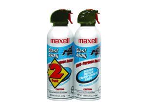 Maxell 190026 CA-4 Blast Away Canned Air Duster - 2 Pack Maxell 190026 CA-4 Blast Away Canned Air Duster - 2 Pack