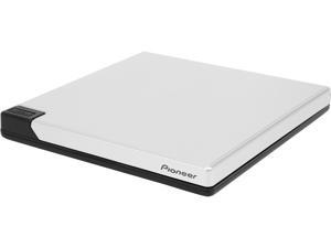 Pioneer 6x Silver External Slim Portable USB 3.0 BD/DVD/CD Burner Model BDR-XD05S Pioneer 6x Silver External Slim Portable USB 3.0 BD/DVD/CD Burner Model BDR-XD05S