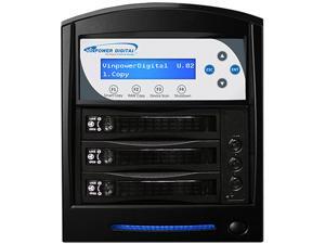 VINPOWER Black 1 to 2 128M Buffer Memory HDDShark Turbo HDD SSD Hard Drive Duplicator Model HDDSharkTB-2T-BK VINPOWER Black 1 to 2 128M Buffer Memory HDDShark Turbo HDD SSD Hard Drive Duplicator Model HDDSharkTB-2T-BK