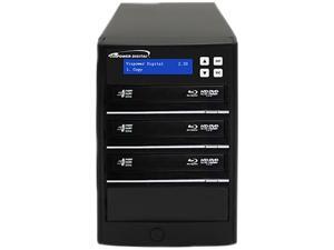 VINPOWER 1 to 3 Econ Series Blu-ray DVD CD Duplicator Tower with 500GB Hard Drive Model Econ-S3T-BD-BK VINPOWER 1 to 3 Econ Series Blu-ray DVD CD Duplicator Tower with 500GB Hard Drive Model Econ-S3T-BD-BK