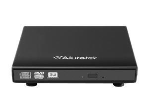 Aluratek USB 2.0 Black External Slim Multi-Format Writer with Software Model AEOD100F Aluratek USB 2.0 Black External Slim Multi-Format Writer with Software Model AEOD100F
