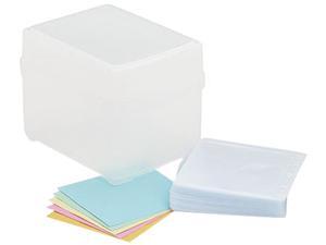 Innovera IVR39400 Polypropylene CD/DVD Storage Box Innovera IVR39400 Polypropylene CD/DVD Storage Box