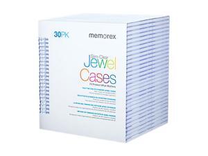 Memorex 01931 30-pack Clear Slim CD Jewel Case Memorex 01931 30-pack Clear Slim CD Jewel Case