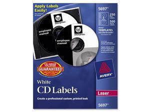 AVERY 5697 CD/DVD and Jewel Case Spine Laser Label AVERY 5697 CD/DVD and Jewel Case Spine Laser Label