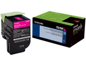 LEXMARK 701M (7010M0); Return Program 701M Magenta Return Program Toner Cartridge Magenta LEXMARK 701M (7010M0); Return Program 701M Magenta Return Program Toner Cartridge Magenta