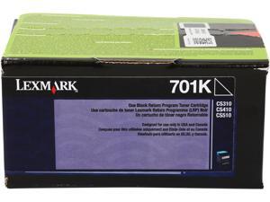 Lexmark 70C10K0 Return Program Toner Cartridge - Black Lexmark 70C10K0 Return Program Toner Cartridge - Black