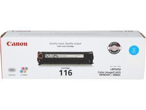 Canon 116 Toner Cartridge (1979B001) 2,300 Page Yield; Cyan Canon 116 Toner Cartridge (1979B001) 2,300 Page Yield; Cyan