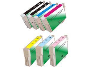 Green Project Compatible Ink Cartridge Replacement for Epson (2pc. Epson T0771 , 1pc. T0772 , 1pc. T0773 , 1pc. T0774 , 1pc. T0775 , 1pc. T0776) 7 Pack Green Project Compatible Ink Cartridge Replacement for Epson (2pc. Epson T0771 , 1pc. T0772 , 1pc. T0773 , 1pc. T0774 , 1pc. T0775 , 1pc. T0776) 7 Pack
