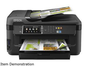 EPSON WorkForce C11CC98301 Up to 18 ppm Black Print Speed 600 x 600 dpi Color Print Quality InkJet MFP Color Printer EPSON WorkForce C11CC98301 Up to 18 ppm Black Print Speed 600 x 600 dpi Color Print Quality InkJet MFP Color Printer