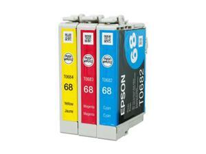 EPSON 68 (T068520) DURABrite Ultra High-capacity multi-pack Ink Cartridge 3 Colors EPSON 68 (T068520) DURABrite Ultra High-capacity multi-pack Ink Cartridge 3 Colors