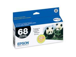 EPSON 68 (T068120-D2) Dual Pack High-Capacity Ink Cartridges Black EPSON 68 (T068120-D2) Dual Pack High-Capacity Ink Cartridges Black