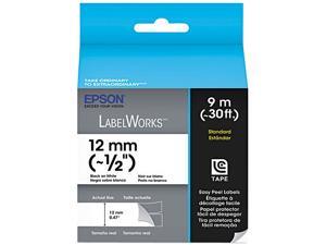 EPSON LC-4WBN9 LabelWorks Standard LC Tape Cartridge 1/2" Black on White EPSON LC-4WBN9 LabelWorks Standard LC Tape Cartridge 1/2" Black on White