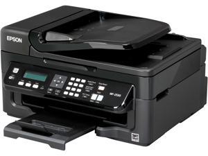 EPSON WorkForce WF-2530 9.0 ISO ppm Black Print Speed 5760 x 1440 optimized dpi Color Print Quality Wireless InkJet MFC / All-In-One Color Printer EPSON WorkForce WF-2530 9.0 ISO ppm Black Print Speed 5760 x 1440 optimized dpi Color Print Quality Wireless InkJet MFC / All-In-One Color Printer