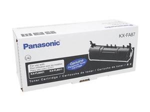Panasonic KX-FA87 Cartridge For KX-FLB801 and KX-FLB811 Fax Machines Black Panasonic KX-FA87 Cartridge For KX-FLB801 and KX-FLB811 Fax Machines Black