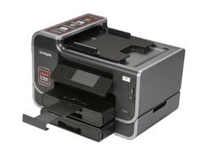 LEXMARK Platinum Platinum Pro905 Up to 33 ppm Black Print Speed 4800 x 1200 dpi Color Print Quality Wireless InkJet MFC / All-In-One Color Printer LEXMARK Platinum Platinum Pro905 Up to 33 ppm Black Print Speed 4800 x 1200 dpi Color Print Quality Wireless InkJet MFC / All-In-One Color Printer