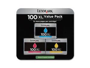 Lexmark 14N0684 100XL Color High Yield Return Program Ink Cartridge Tri-pack (cyan, magenta, yellow) for S305, S405, S505, S605, S815, Pro205, Pro705 Lexmark 14N0684 100XL Color High Yield Return Program Ink Cartridge Tri-pack (cyan, magenta, yellow) for S305, S405, S505, S605, S815, Pro205, Pro705