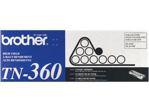 Brother TN360 High Yield Toner Cartridge - Black Brother TN360 High Yield Toner Cartridge - Black