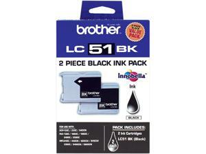 brother LC512PKS 2 Pack Ink Cartridge Black brother LC512PKS 2 Pack Ink Cartridge Black