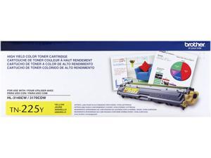 Brother TN225Y High Yield Toner Cartridge; Yellow Brother TN225Y High Yield Toner Cartridge; Yellow