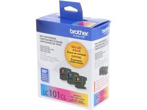 Brother Innobella LC1013PKS Ink Cartridge 300 Page Yield; Cyan, Magenta, Yellow Brother Innobella LC1013PKS Ink Cartridge 300 Page Yield; Cyan, Magenta, Yellow